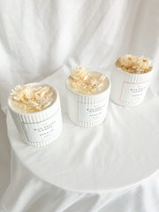 Dried Flower Candles - Pink Blossom & Jasmine