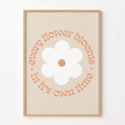 Every Flower Blooms Wall Print